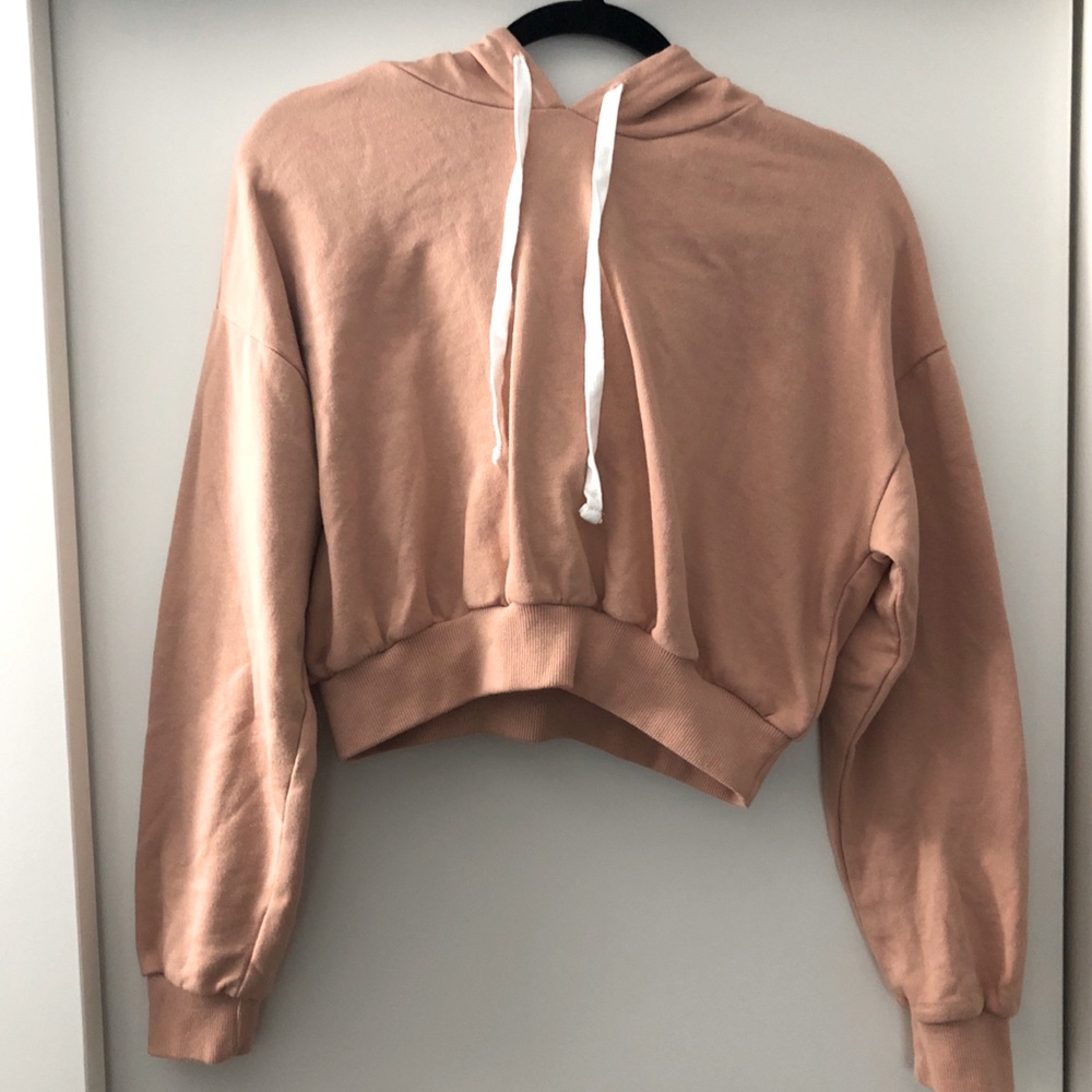 Cropped hoodie